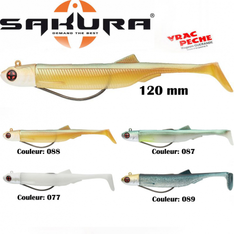 Leurre souple sodium TEXSHAD 120 mm sakura