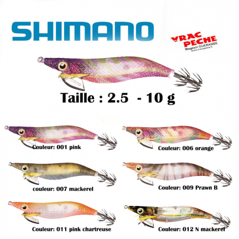 Leure a seiche SEPHIA CLINCH Flash boost 10g shimano