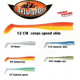 Leurre SPEED SLIM SHAD  12 cm non monte delalande