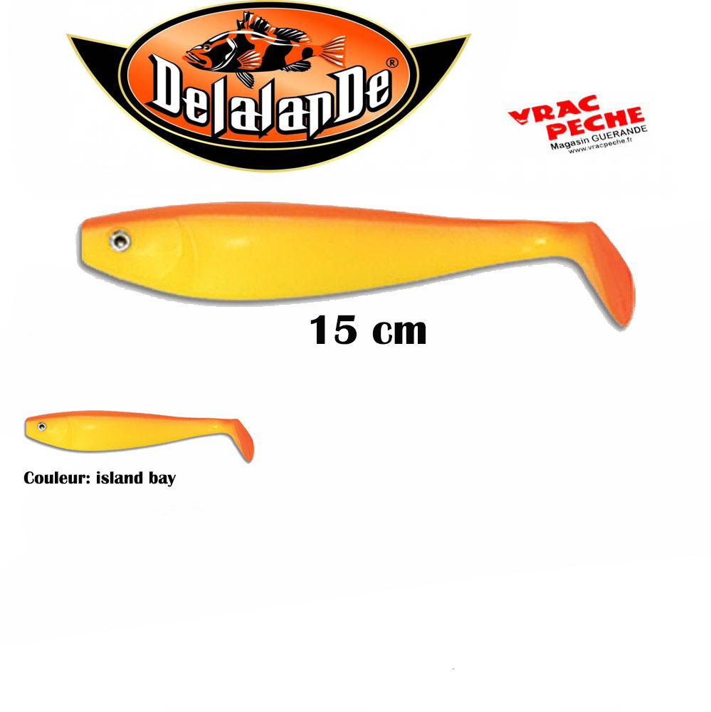 Leurre souple Shad GT 15cm 29gr Delalande - Pêche - Silure Access