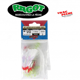 Mitraillette eco rouge/blanc  ragot