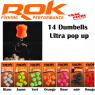 Sachet  14 dumbells ultra popup ROK