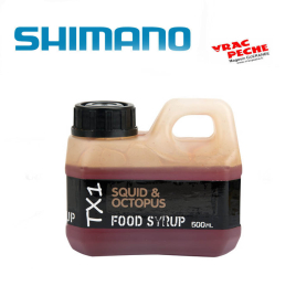 Food syrup  squid et octopus 500ml TX1 tribal shimano