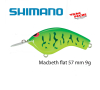 Poisson nageur Macbeth flat 57 mm 9 g shimano