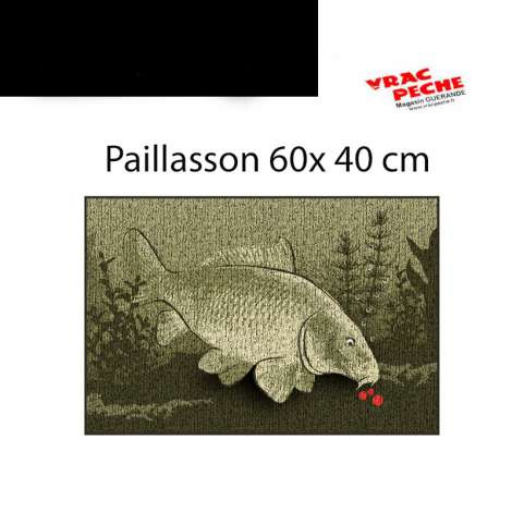 Paillasson 60x40 cm Carpe 1