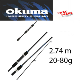 Canne fuel spin 274cm 30-100g okuma