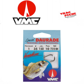 Carnet 10 hameçons montes SPECIAL DAURADE VMC 7210 BN