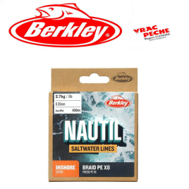 bobine 5 Arachés coniques 15 m Surfcasting NAUTIL berkley