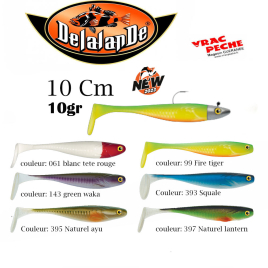 Leurre souple Delalande Zand Shad 11cm monté 7g