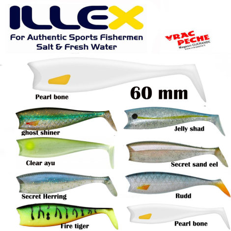 Nitro shad 60 mm illex