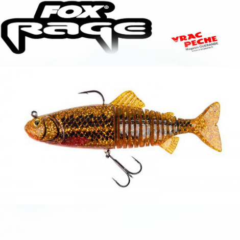Replicant jointed  18 cm 80g Firetiger  fox rage