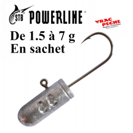 Tête plombée EDGE-M VRAC powerline