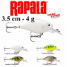 x-light serie crank shallow runner 3.5 cm RAPALA