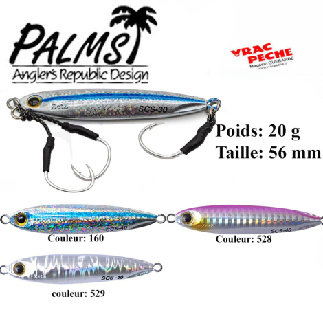 Jig Slow blatt 20 g Palms