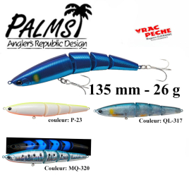 Poisson nageur JABAMI lipless 135 mm Palms