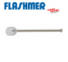 Perle clipot ressort 7x10mm flashmer