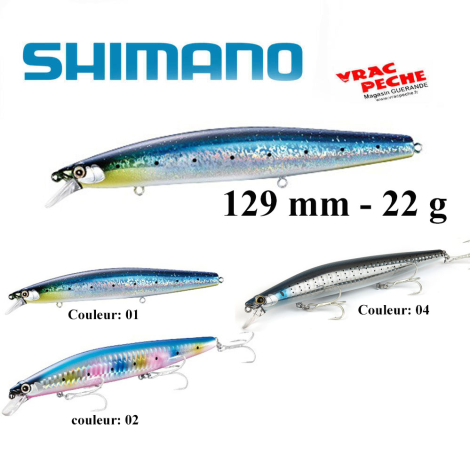 Poisson nageur Silent assassin 129 mm 22 g shimano