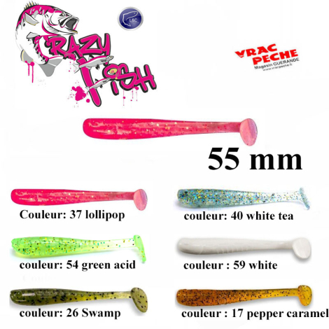 Leurre Nano minnow 55 mm crazy fish