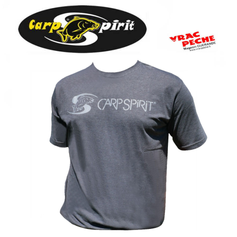 tee shirt carp spirit charcoal