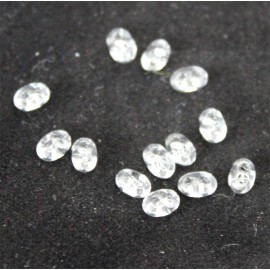 perle double percée sur même axe 5x4mm
