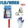 couteau a palourde manche bois flashmer