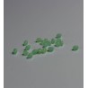 Perle molle phospho verte ovale