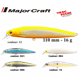 Leurre CEANA jerkbait 110 mm major craft