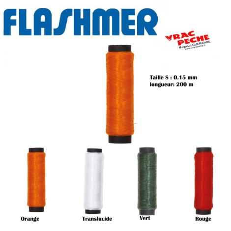 elastique ligature appats  couleurs flashmer