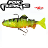 Replicant jointed  18 cm 80g UV silver baitfish  fox rage