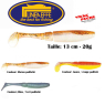 Leurre souple Rolling shad 100 mm nomura