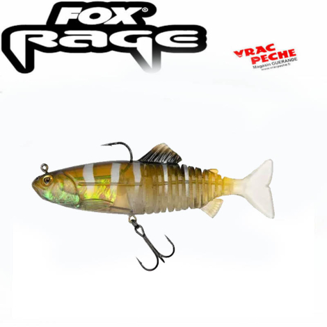 Replicant jointed  18 cm 80g UV silver baitfish  fox rage