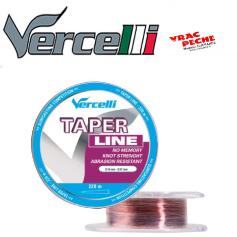 TAPERED SHOCK LEADER Multicolor 5 x 15 m Vercelli