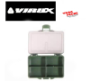 Boite accessoires 4 compartiments vert virux