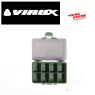 Boite accessoires 4 compartiments vert virux