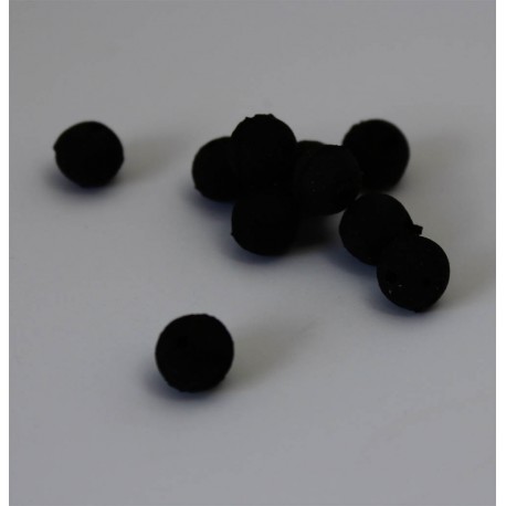 perle mole 8mm noire
