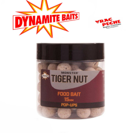 Monster Tiger nut  Pop up et dumbel 15 mm FLURO  dynamit bait