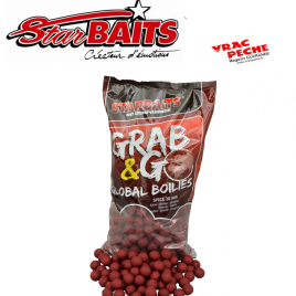 Bouillettes GRAB&GO global boilies Scopex Starbait