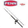 Canne warfare troilling light 1+1 8-16 lbs PENN