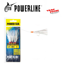 Bas de ligne power sea WHITE  powerline