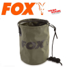carpmaster collapsible water bucket fox 4.5 litres