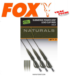 Naturals submerge heli rigs 40 lbs fox