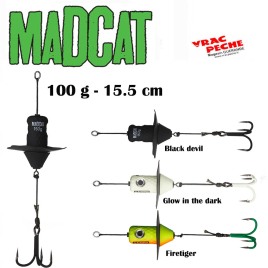 Leurre silent teaser A static 100g 15.5cm  Madcat