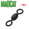 Stainless crane swivels w egg snap N 1  Madcat