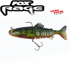 Replicant jointed  18 cm 80g UV silver baitfish  fox rage