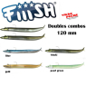 Combo 2 crazy sand eel N 2  120 mm fiiish