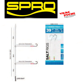 Bas de ligne Daurade 3 perles 39 salt rig spro