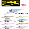 poisson nageur SPRO GUTSBAIT Salt minnow 11 cm SR 13 g  spro