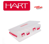 Boite en plastique hart double face MHDF1