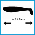 de 7 à 9 cm