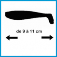 De 9 à 11 cm